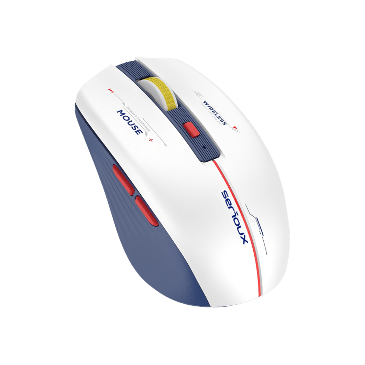 Mouse Serioux FLICKER 212, Blue 4